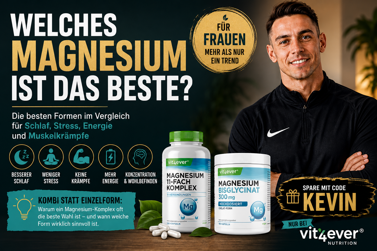 Welches Magnesium ist das beste? Ratgeber für Frauen